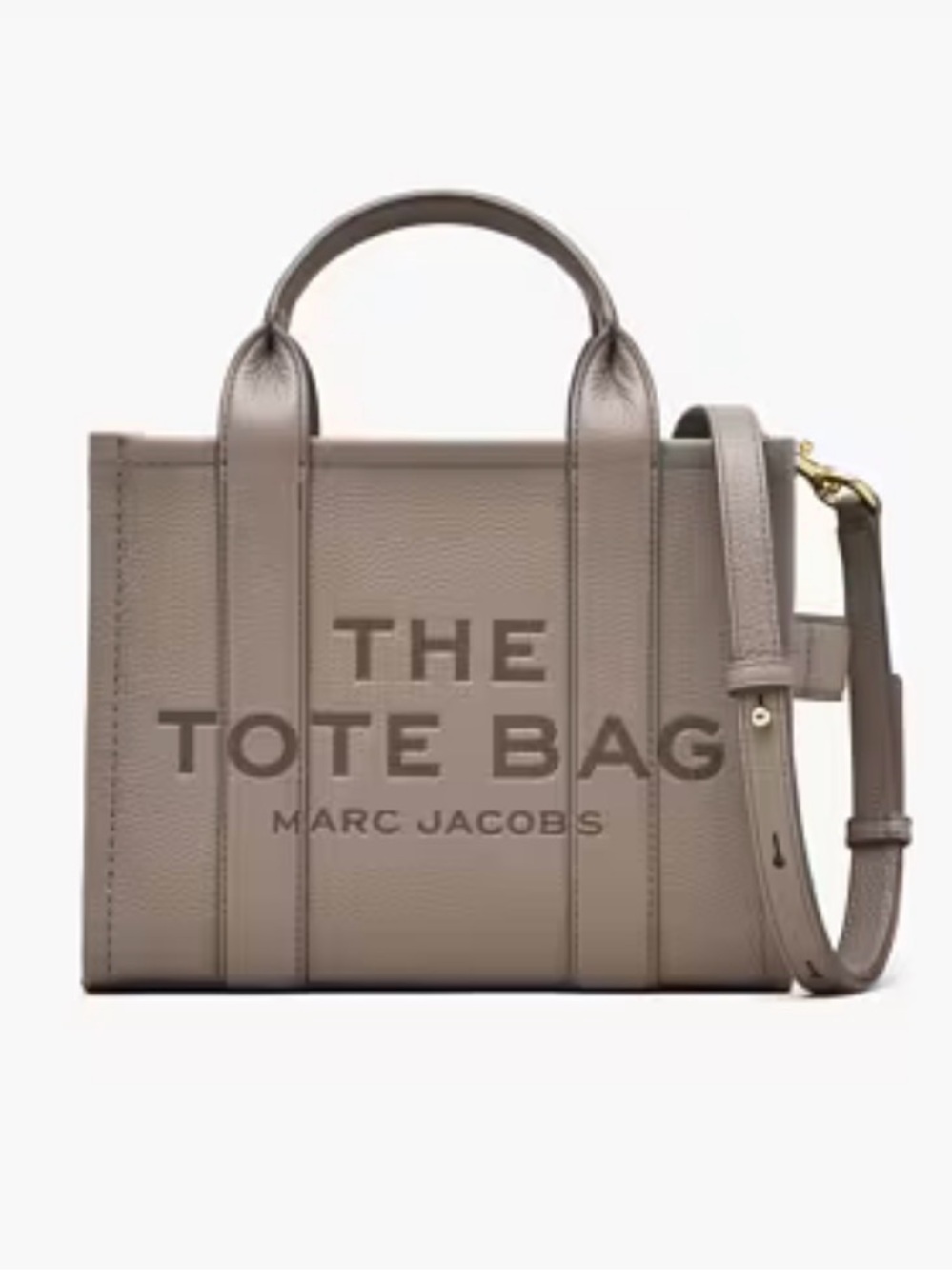 Marc Jacobs Small Tote Bag in Cement